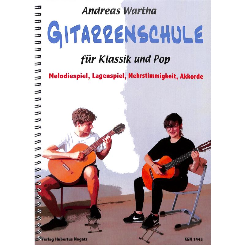 Titelbild für KN 1443 - Gitarrenschule für Klassik und Pop