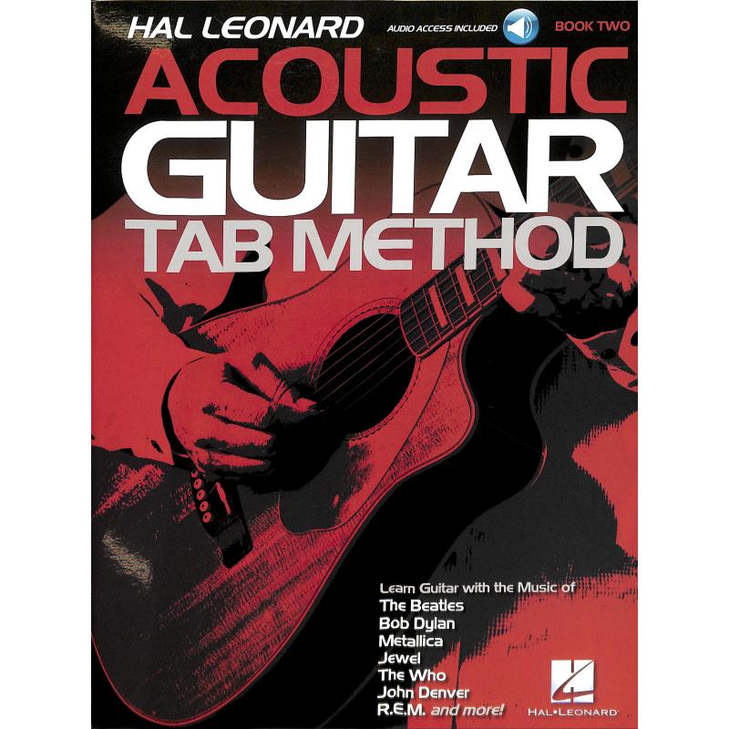 Titelbild für HL 131207 - Hal Leonard acoustic guitar tab method 2