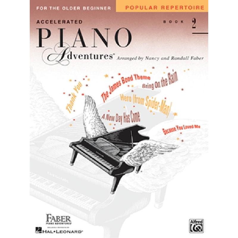 Titelbild für HL 420254 - Piano adventures for the older beginner 2