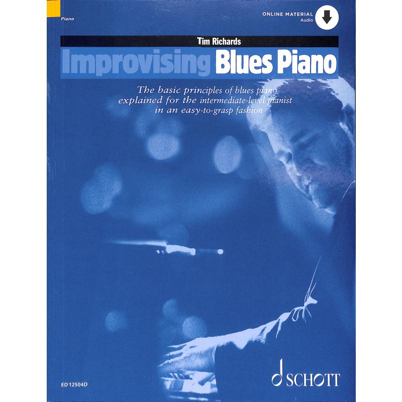 Titelbild für ED 12504D - Improvising Blues piano
