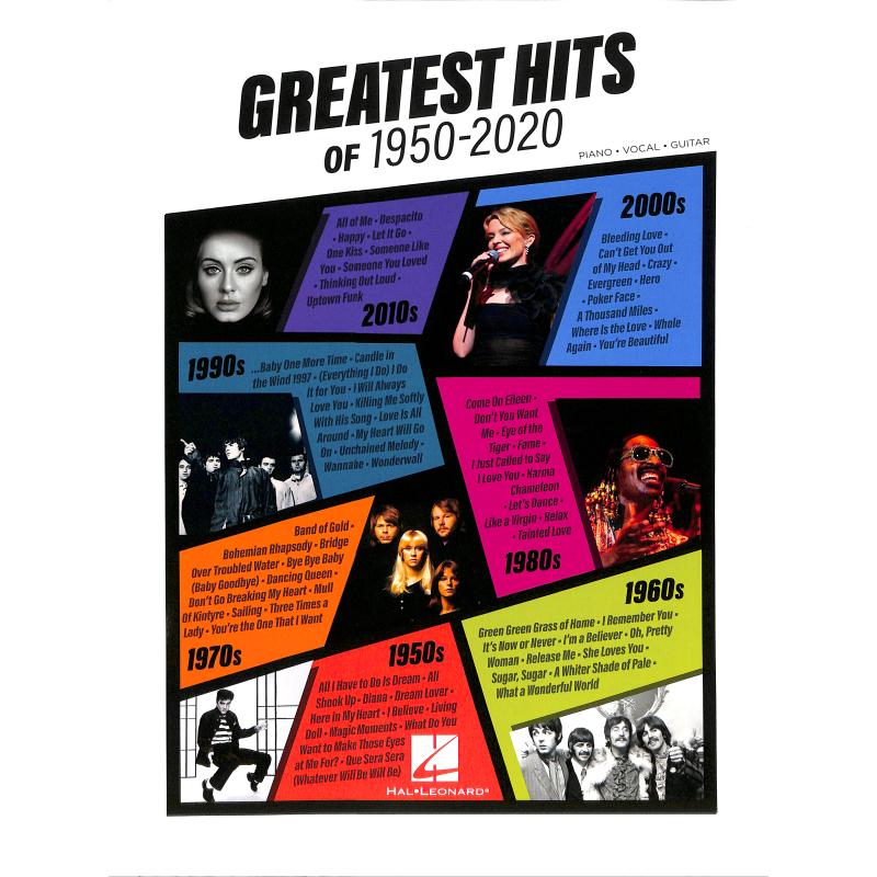 Titelbild für HL 323325 - Greatest hits of 1950 - 2020