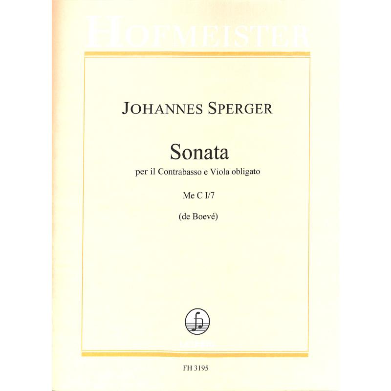 Titelbild für FH 3195 - Sonate