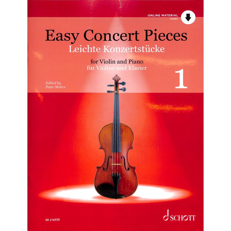 Titelbild für ED 21633D - Easy Concert pieces 1