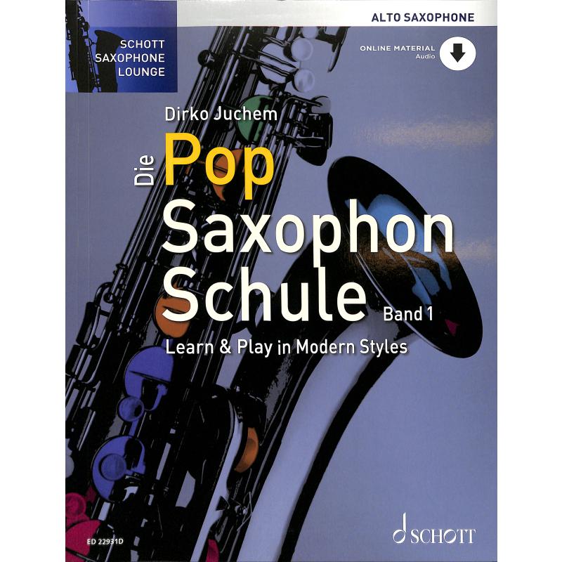 Titelbild für ED 22931D - Die Pop Saxophon Schule 1