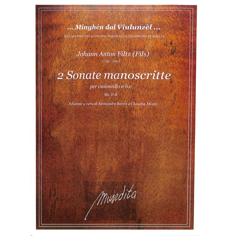 Titelbild für MUSEDITA -FI-3-VC - 2 Sonate manoscritte