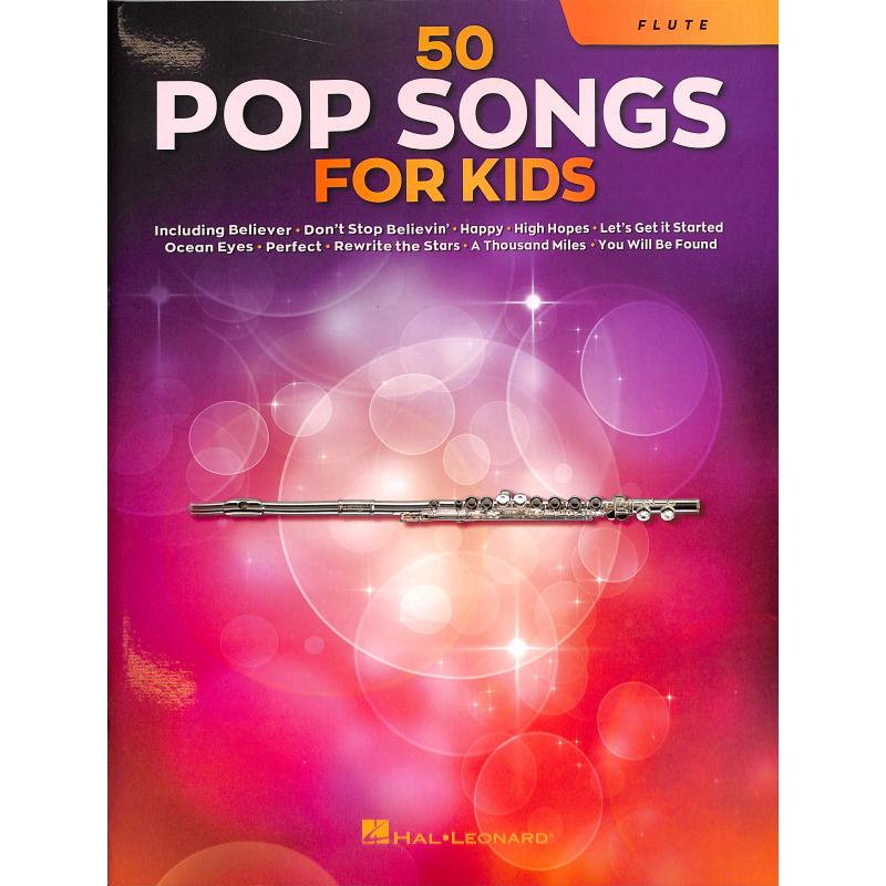 Titelbild für HL 350958 - 50 Pop songs for kids