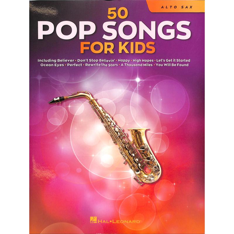 Titelbild für HL 350960 - 50 Pop songs for kids