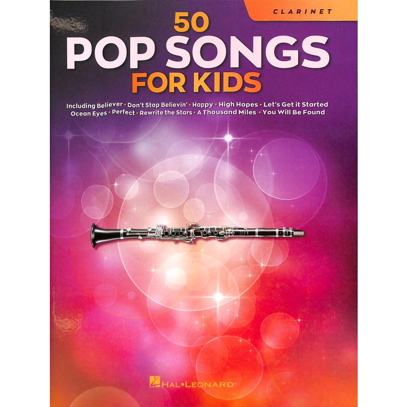 Titelbild für HL 350959 - 50 Pop songs for kids