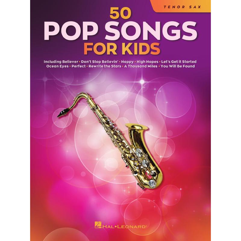 Titelbild für HL 350961 - 50 Pop songs for kids