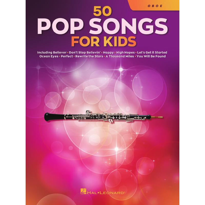 Titelbild für HL 350968 - 50 Pop songs for kids