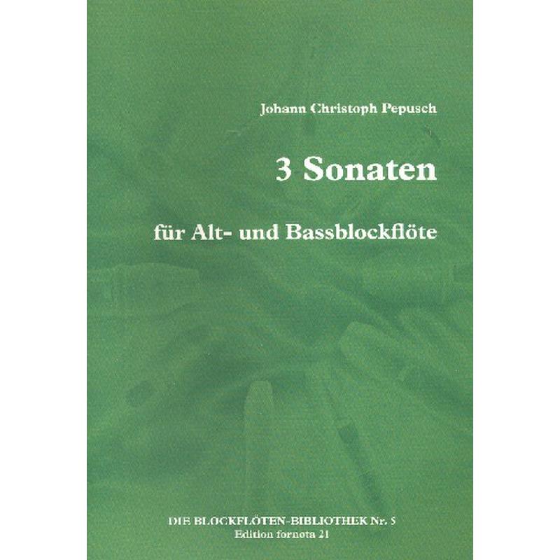Titelbild für FORNOTA 21 - 3 Sonaten