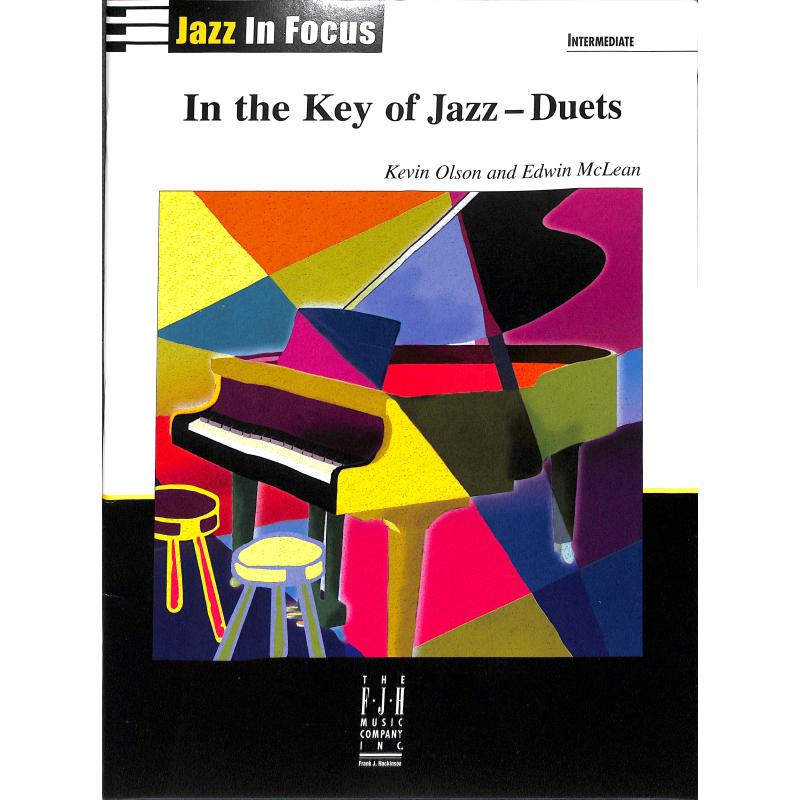 Titelbild für FJH 2199 - In the key of Jazz - Duets
