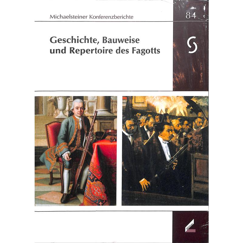 Titelbild für 978-3-95786-228-0 - Geschichte Bauweise und Repertoire des Fagotts