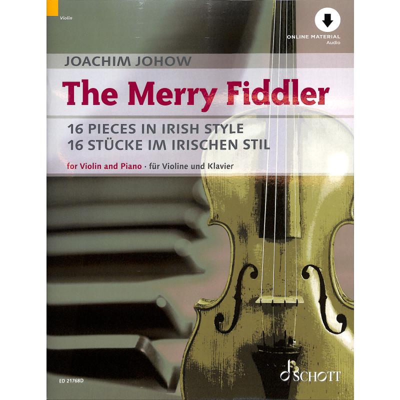 Titelbild für ED 21768D - The merry fiddler | 16 Stücke im irischen Stil