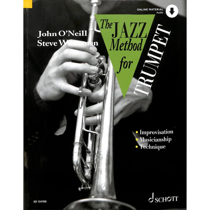 Titelbild für ED 12470D - Jazz method for trumpet