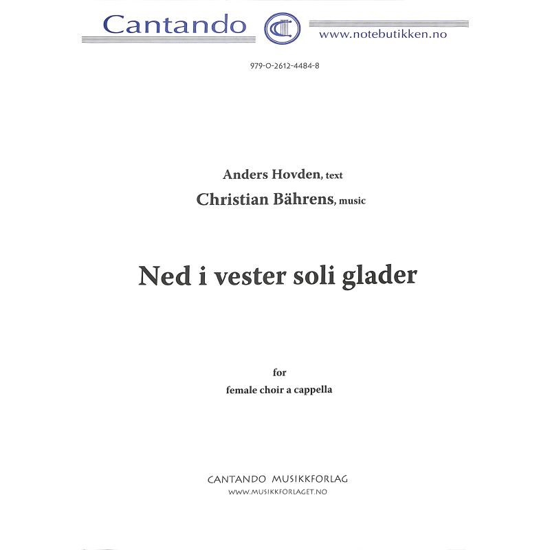 Titelbild für CANTANDO -C4484 - Ned i vester soli glader