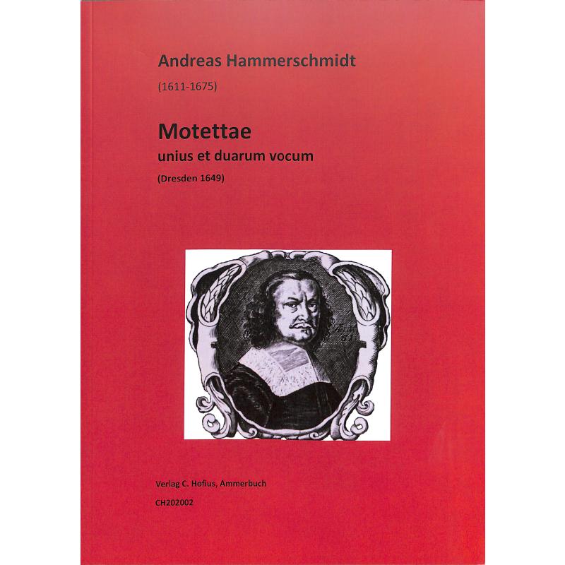 Titelbild für HOFIUS -CH202002 - Motettae unius et duarum vocum