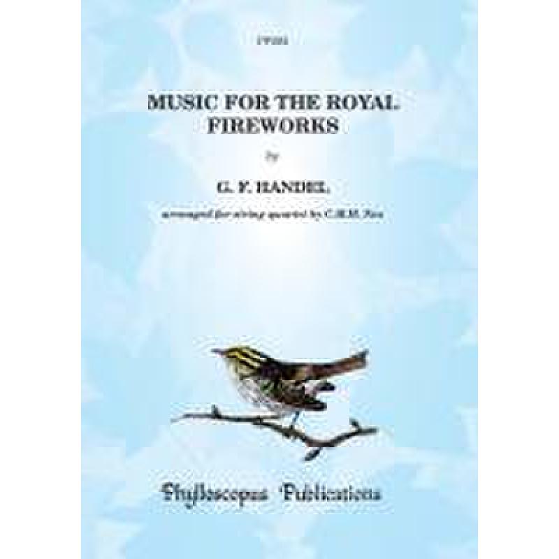 Titelbild für PHYLL -PP292 - Music for the royal fireworks (Feuerwerksmusik)