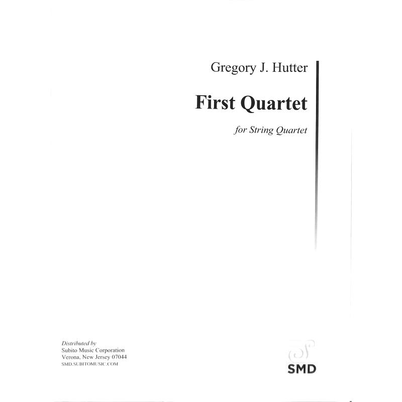 Titelbild für SUBITO 27040400 - Streichquartett 1