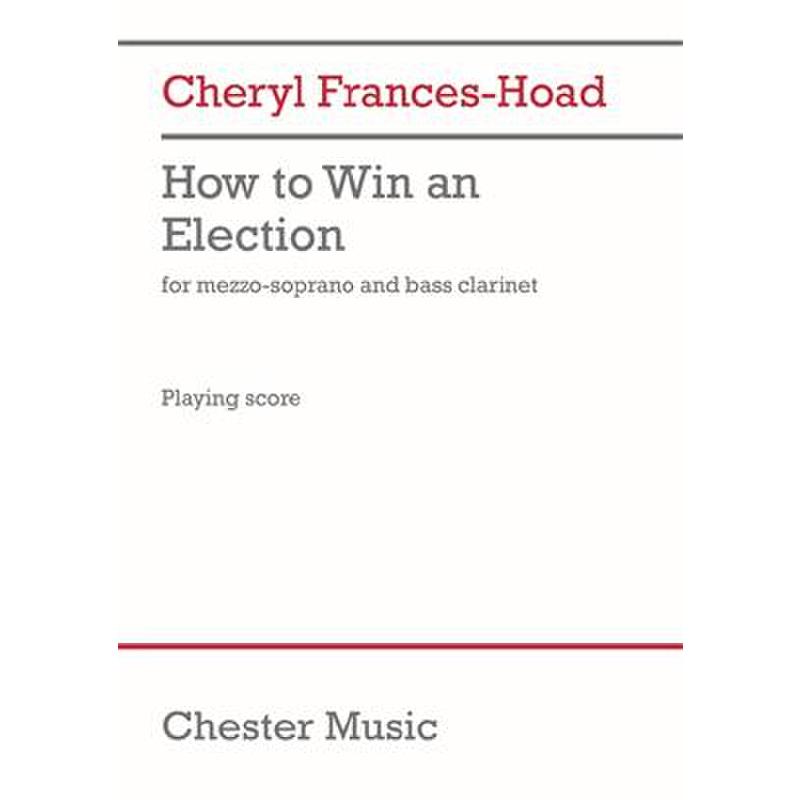 Titelbild für CH 88157 - How to win an election