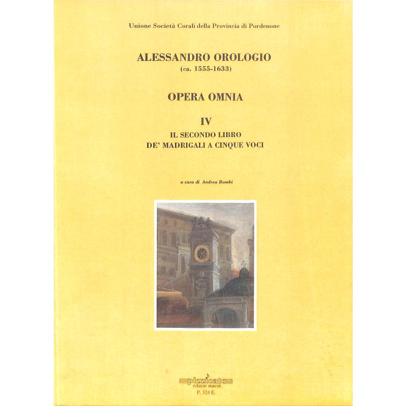 Titelbild für PIZZICATO 324 - Il secondo libro di madrigali a cinque voci