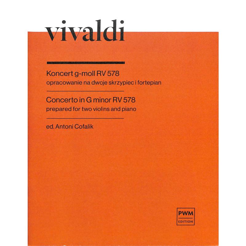 Titelbild für PWM 12267 - Concerto g-moll RV 578