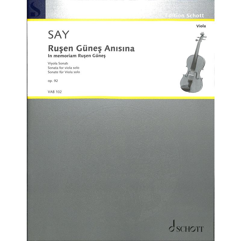 Titelbild für VAB 102 - Sonata op 92