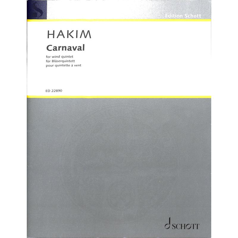 Titelbild für ED 22890 - Carnaval