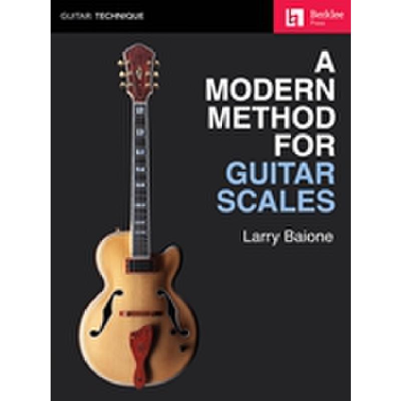 Titelbild für HL 199318 - A modern method for guitar scales