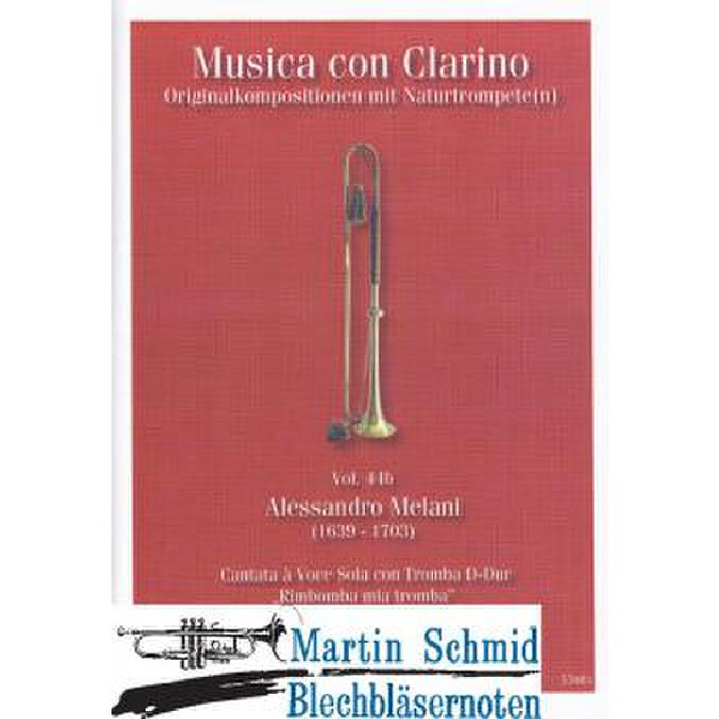 Titelbild für SCHMID 55081 - Cantata a voce sola con tromba D-Dur 44b