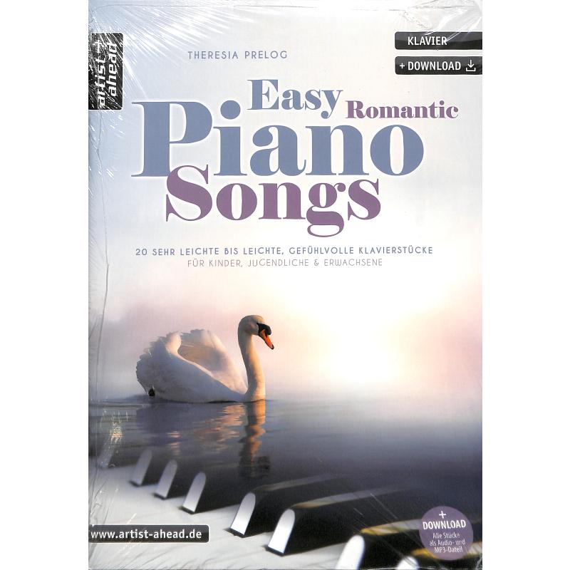 Titelbild für 978-3-86642-184-4 - Easy Romantic Piano Songs