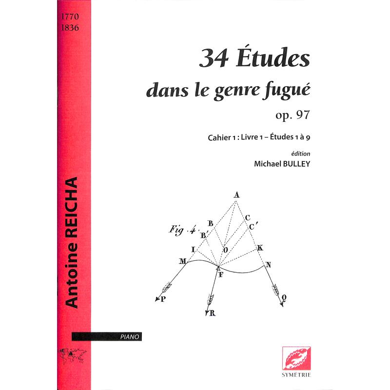 Titelbild für 979-0-2318-0838-4 - 34 Etudes dans le genre fugue op 97