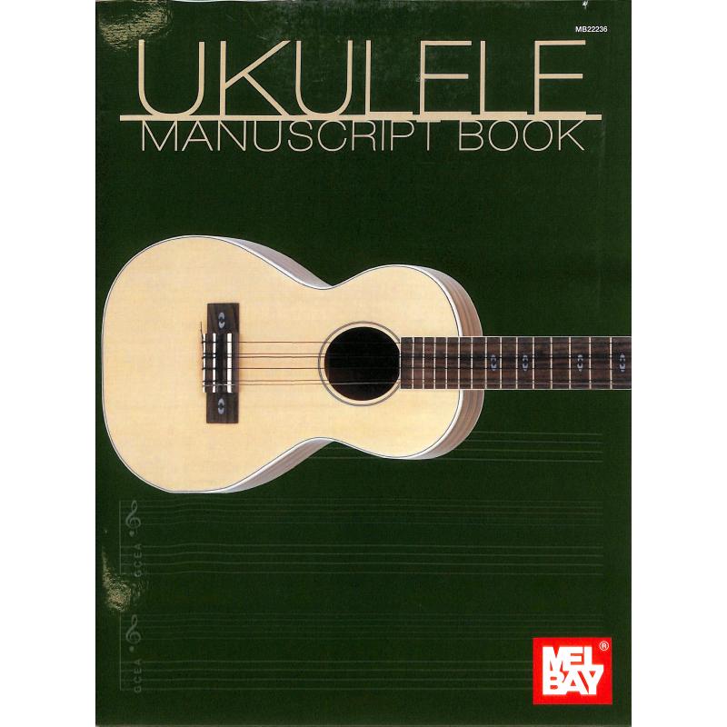 Titelbild für MB 22236 - Ukulele manuscript book