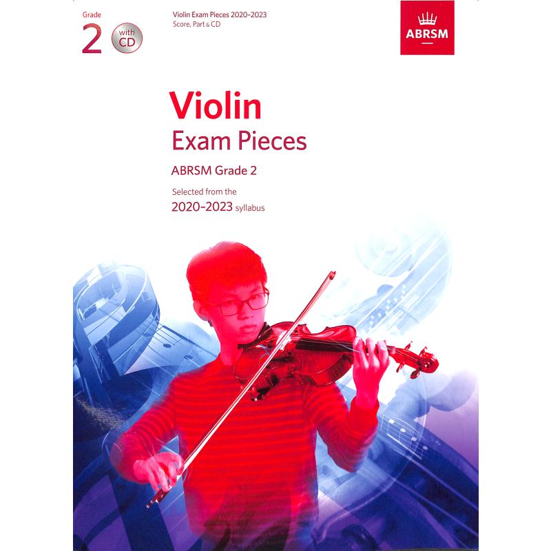 Titelbild für 978-1-78601-253-1 - Violin exam pieces 2 - 2020-2023