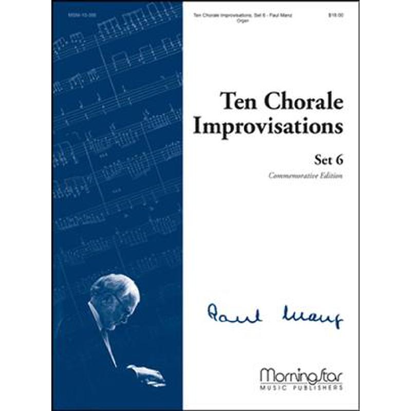 Titelbild für MSM 10-356 - 10 Chorale improvisations 6