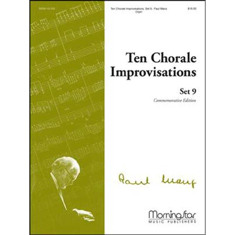 Titelbild für MSM 10-359 - 10 Chorale improvisations 9