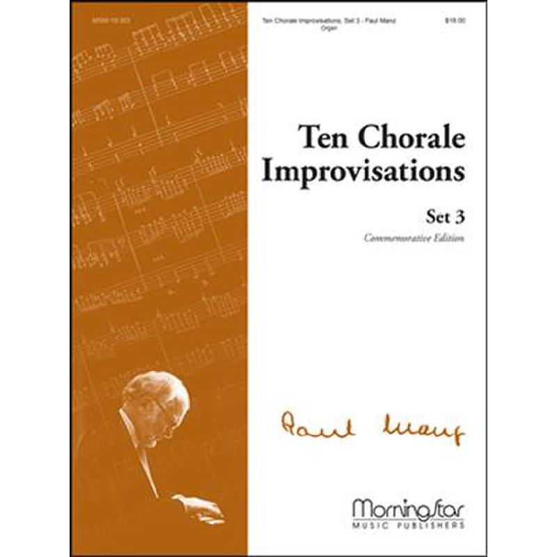 Titelbild für MSM 10-353 - 10 Chorale improvisations 3