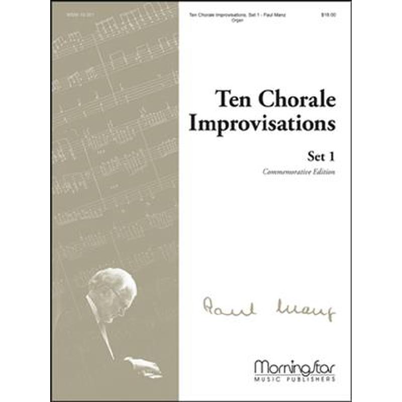 Titelbild für MSM 10-351 - 10 Chorale improvisations 1