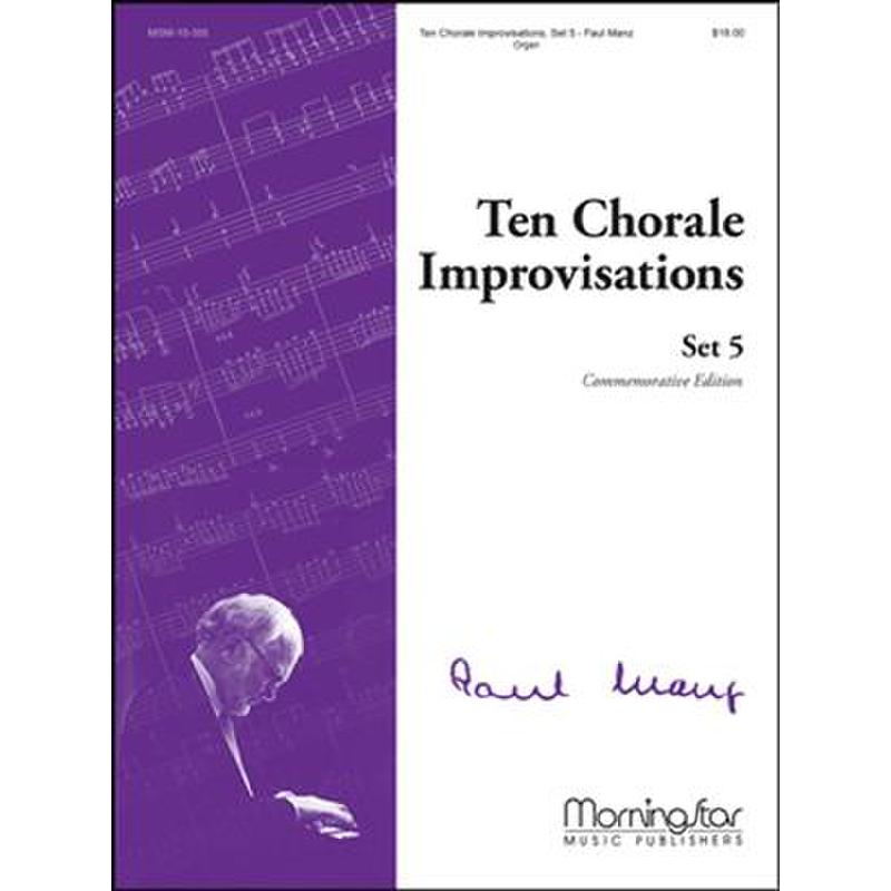 Titelbild für MSM 10-355 - 10 Chorale improvisations 5