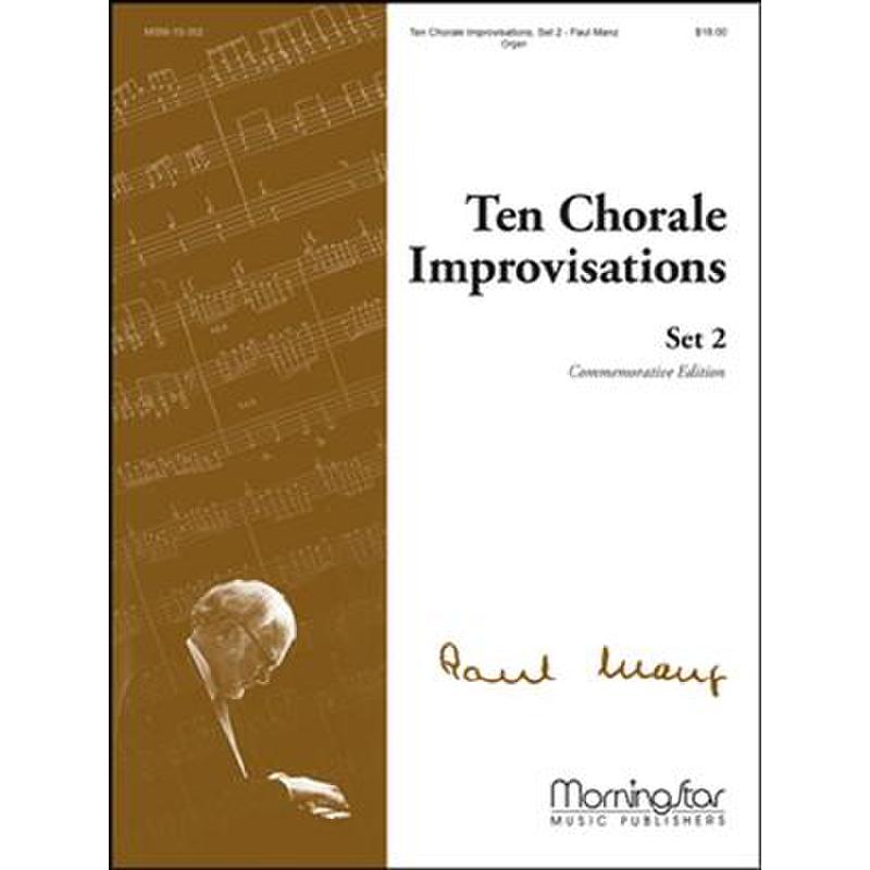 Titelbild für MSM 10-352 - 10 Chorale improvisations 2