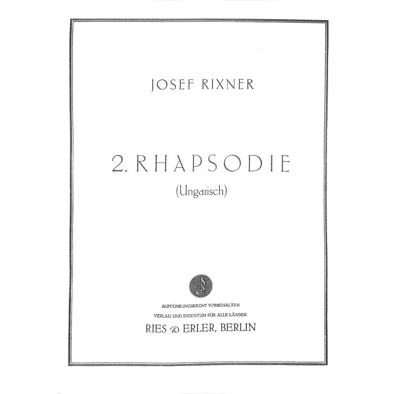 Titelbild für RE 00092 - Ungarische Rhapsodie 2