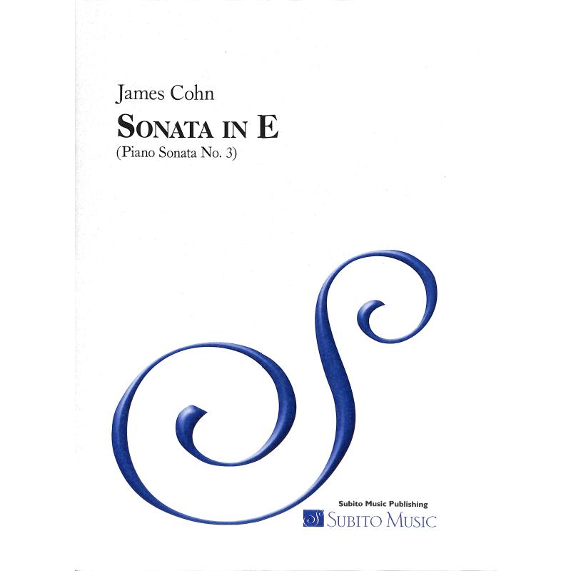 Titelbild für SUBITO 97030200 - Sonate 3 E-Dur