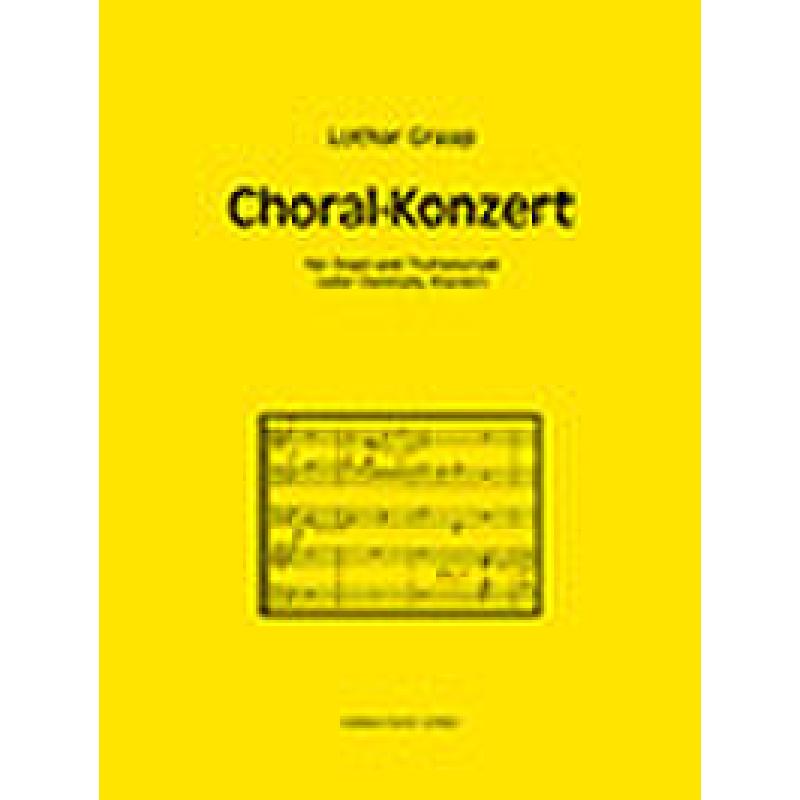 Titelbild für DOHR 20082 - Choral Konzert