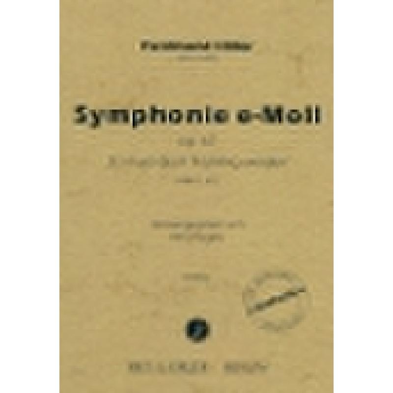 Titelbild für RE 51624 - Sinfonie e-moll op 67