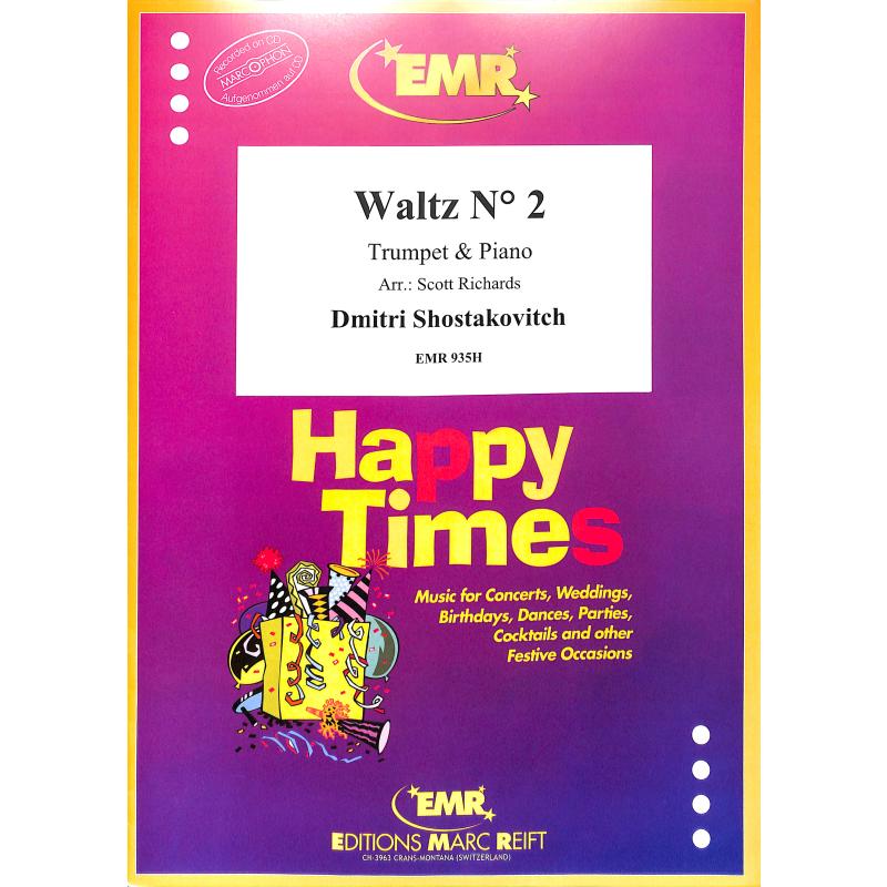 Titelbild für EMR 935H - Second Waltz (Walzer 2) aus Suite 2 für Jazz Orchester