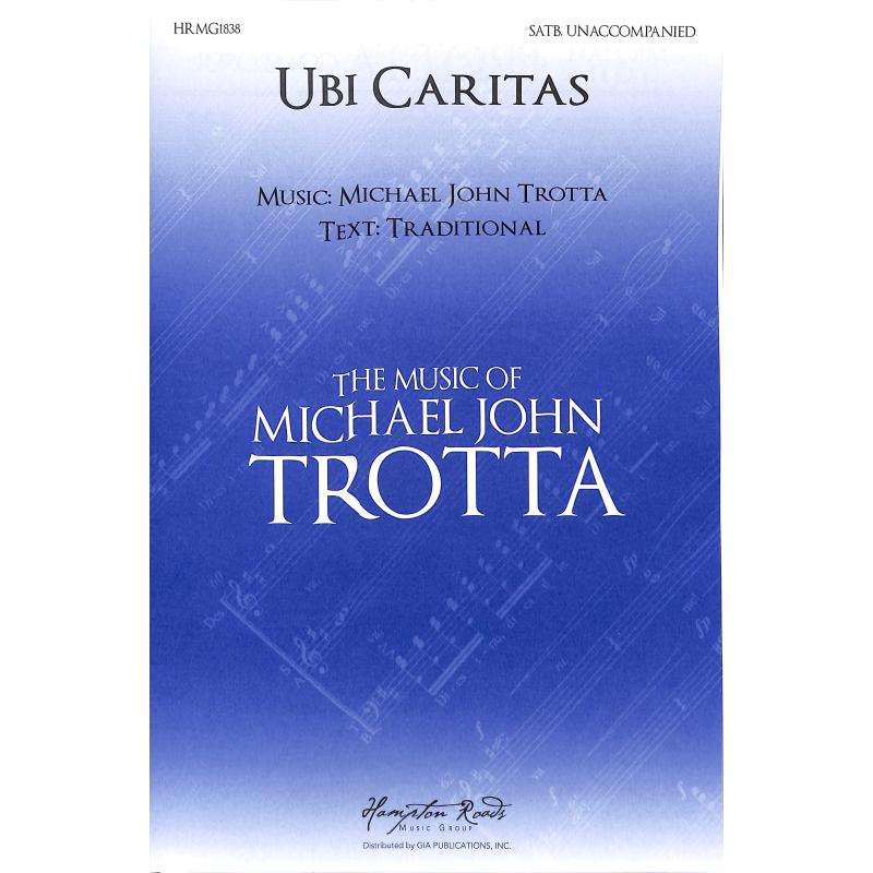 Titelbild für WW -HRMG1838 - Ubi caritas