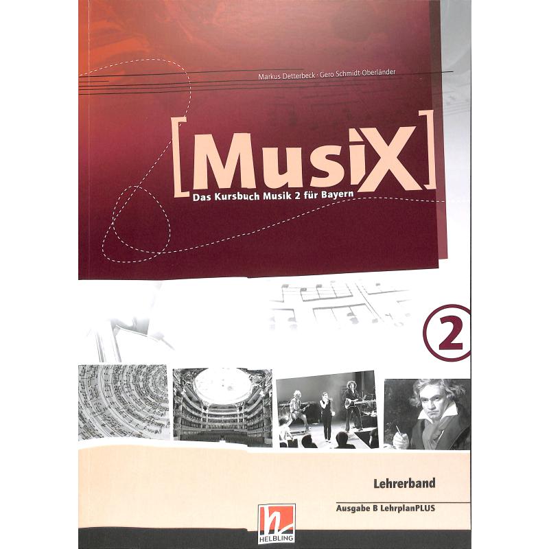 Titelbild für HELBL -S8599 - Musix - das Kursbuch Musik 2