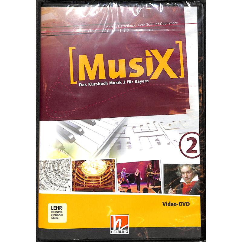Titelbild für HELBL -S8603DVD - Musix - das Kursbuch Musik 2 | Bayern