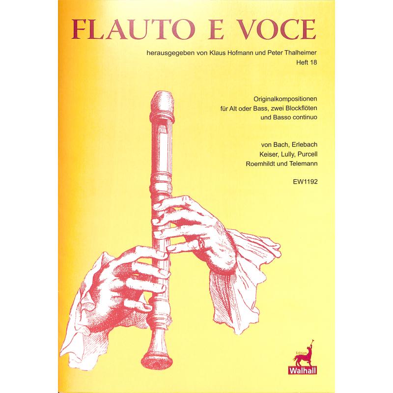 Titelbild für WALHALL 1192 - Flauto e voce 18