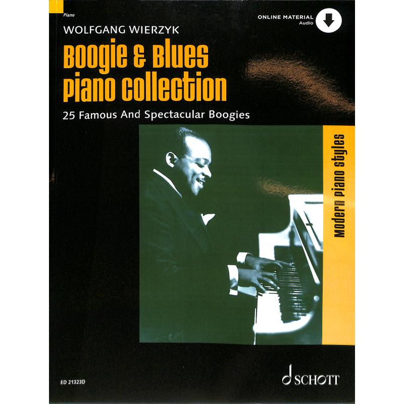Titelbild für ED 21323D - Boogie + Blues piano collection